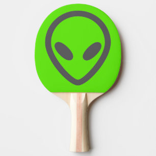 Pala De Ping Pong Ciencia extranjera verde de la diversión