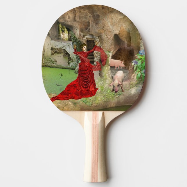 Pala De Ping Pong Circe na Quinta da Regaleira (Anverso)