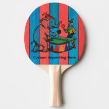 Circo, Colores de Madera, Payaso y Elefante, Perso