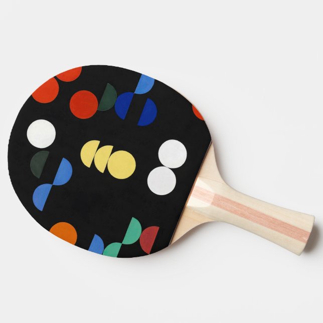 Pala De Ping Pong Círculos y semicírculos | Sophie Taeuber-Arp | (Lateral)
