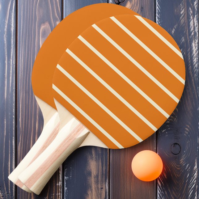 Pala De Ping Pong Cítrico Caliente a Rayas y Lisos (Subido por el creador)