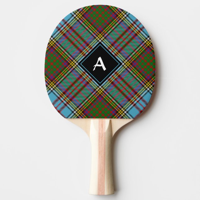 Pala De Ping Pong Clan Anderson Tartan Ping Pong Paddle (Anverso)
