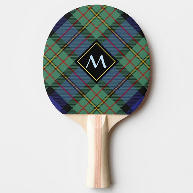 Pala De Ping Pong Clan MacLaren Tartan (Anverso)