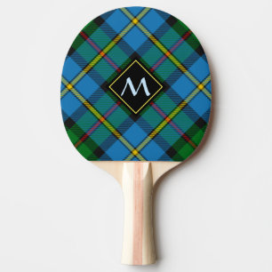 Pala De Ping Pong Clan MacLeod Hunting Tartán