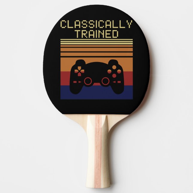 PALA DE PING PONG CLÁSICAMENTE FORMADO (Anverso)