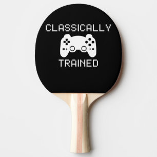 PALA DE PING PONG CLÁSICAMENTE FORMADO