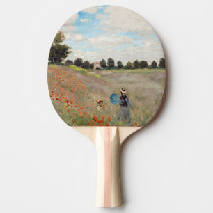 Pala De Ping Pong Claude Monet - Campo de amapola
