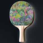 Pala De Ping Pong Claude Monet - El jardín del Iris en Giverny<br><div class="desc">El Jardín Iris de Giverny / El Jardín del Artista en Giverny - Claude Monet,  1899-1900</div>
