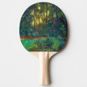 Pala De Ping Pong Claude Monet - Esquina de un estanque con naves ac