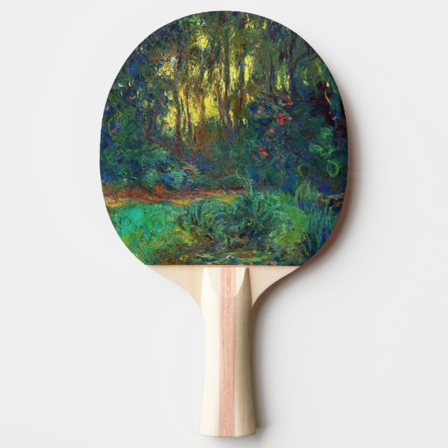 Pala De Ping Pong Claude Monet - Esquina de un estanque con naves ac (Anverso)