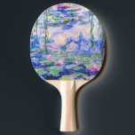 Pala De Ping Pong Claude Monet - Lilies de agua / Nympheas 1919<br><div class="desc">Lilies de agua / Nympheas (W.1852) - Claude Monet,  Petróleo en lienzo,  1916-1919</div>