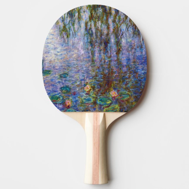 Pala De Ping Pong Claude Monet - Water Lilies (Anverso)