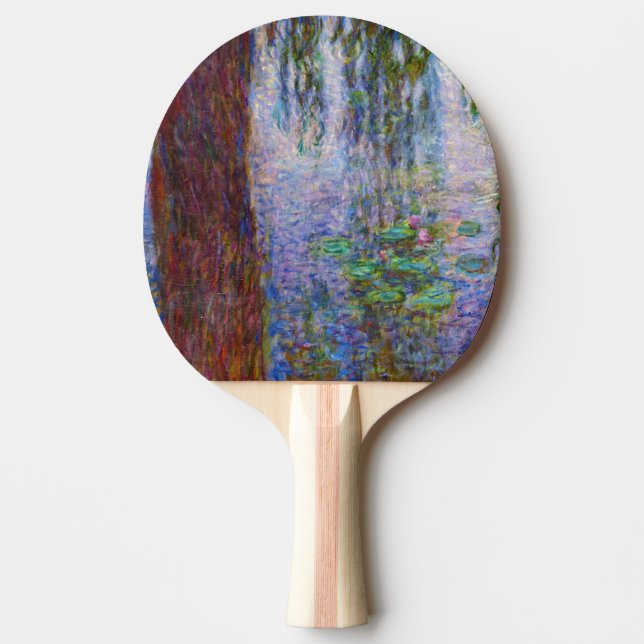 Pala De Ping Pong Claude Monet - Water Lilies (Anverso)