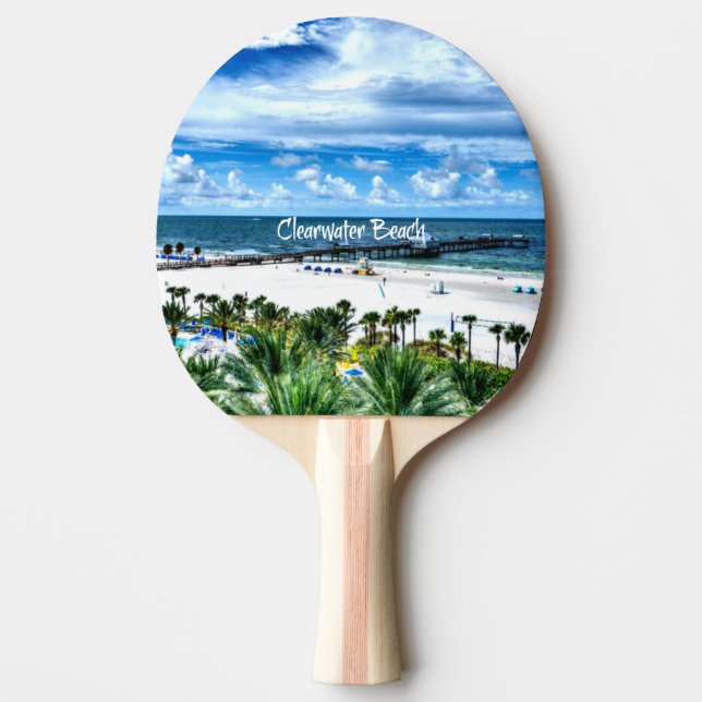 Pala De Ping Pong Clearwater Beach, Florida (Anverso)
