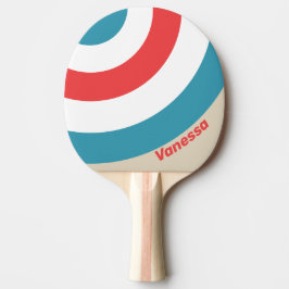Pala De Ping Pong Cloud Chaser Circle Stripe with Name