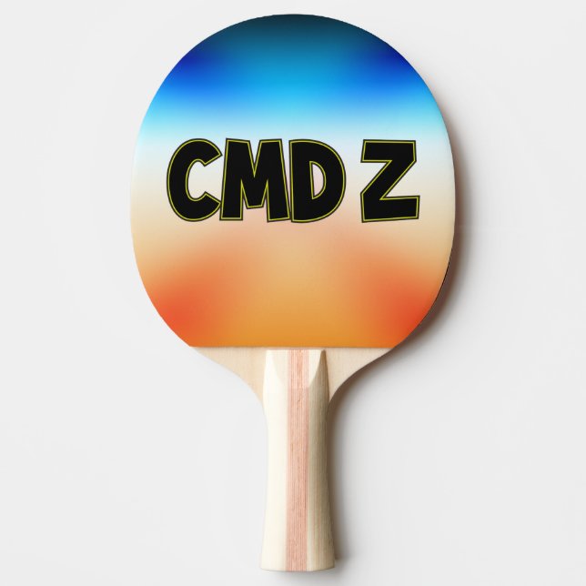 PALA DE PING PONG CMD Z (Anverso)