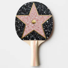 Pala De Ping Pong Coaster cuadrado de la Plaza Hollywood Walk of Fam