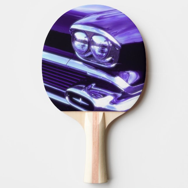 Pala De Ping Pong Coche clásico: 1958 Chevrolet (Anverso)