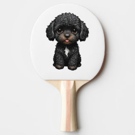 Pala De Ping Pong Cockapoo negro