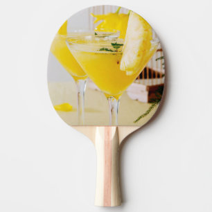 Pala De Ping Pong Cóctel de Fresca de piña y jengibre