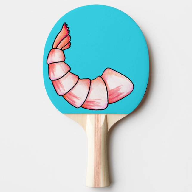 Pala De Ping Pong Cola de camarón (Anverso)
