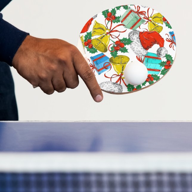 Pala De Ping Pong Colección de Saludos de navidades (in situ)