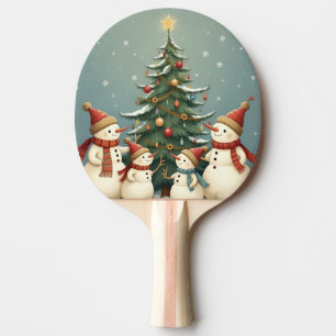 Pala De Ping Pong Colección festiva de Navidades familiares de Snowm