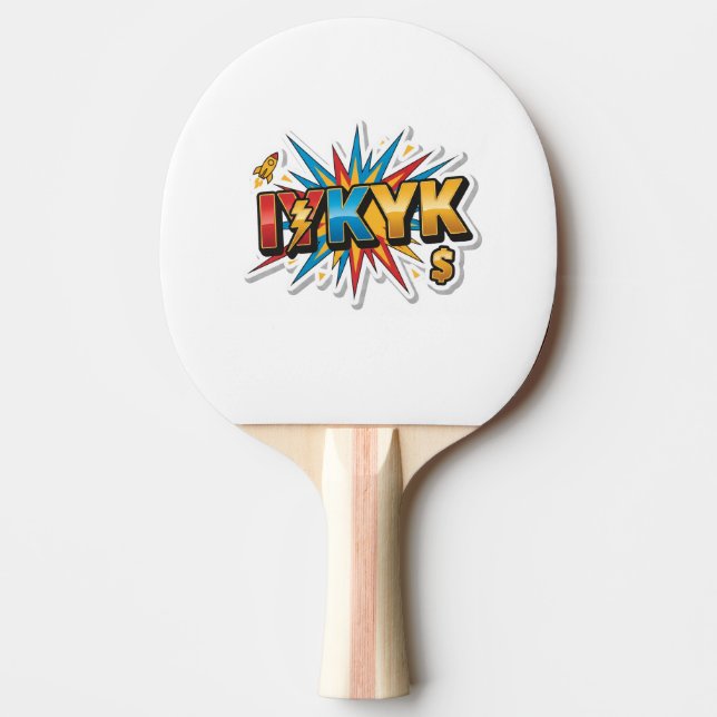 Pala De Ping Pong Colección ViralVibes (Anverso)