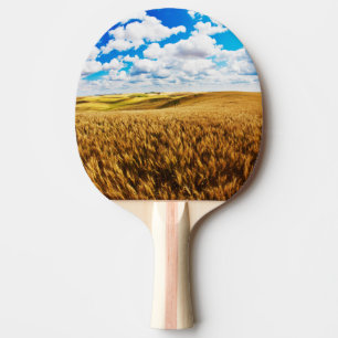 Pala De Ping Pong Colinas onduladas de trigo maduro