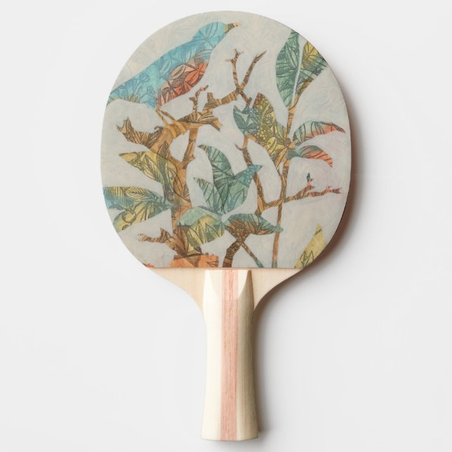 Pala De Ping Pong Collage aéreo I (Anverso)