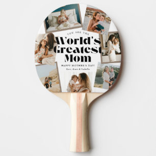 Pala De Ping Pong Collage de 7 Fotos La Mejor Mamá del Mundo