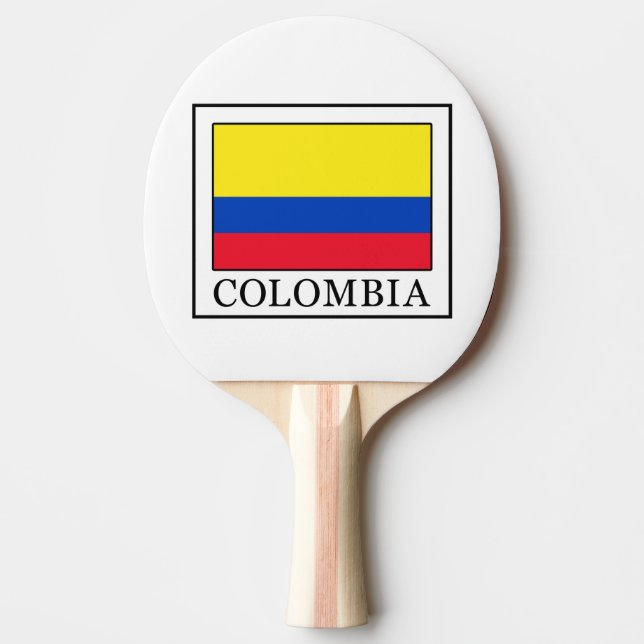 Pala De Ping Pong Colombia (Anverso)