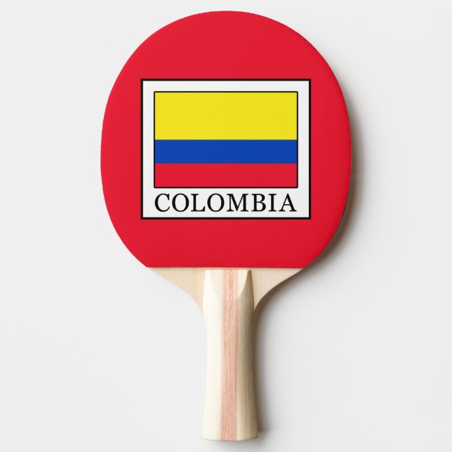 Pala De Ping Pong Colombia (Anverso)