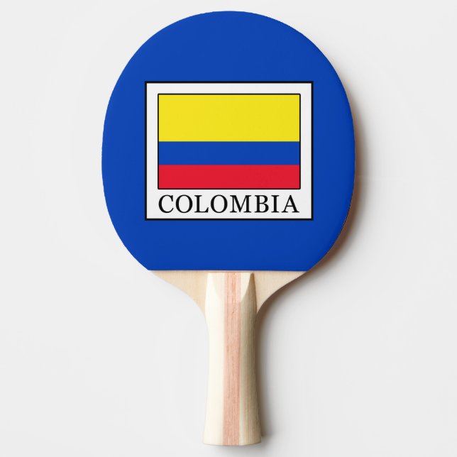 Pala De Ping Pong Colombia (Anverso)