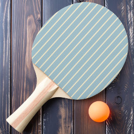 Pala De Ping Pong Color cielo claro con franjas finas