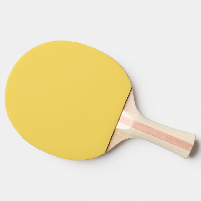 Pala De Ping Pong Color claro jonquilo amarillo (Lateral)