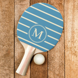Pala De Ping Pong Color de Salpicadura Acuática con Rayas de Monogra