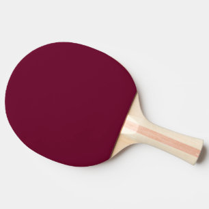 Pala De Ping Pong Color de tendencia Borgoña oscuro - Ping Pong Padd