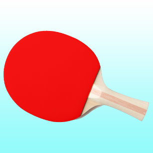 Pala De Ping Pong Color rojo sólido   Clásica   Elegante   Trendy