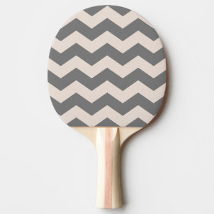 Pala De Ping Pong Color Rosa Castillo de Arena de Raya en Zigzag