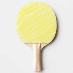 Pala De Ping Pong color sencillo mínimo sólido personalizado amarill