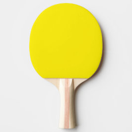 Pala De Ping Pong Color sólido amarillo canario