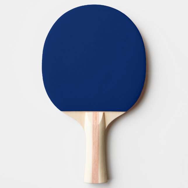 Pala De Ping Pong Color sólido azul real (Anverso)