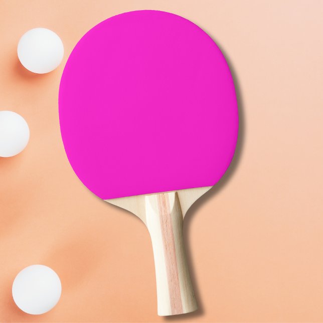 Pala De Ping Pong Color sólido magenta caliente (Subido por el creador)