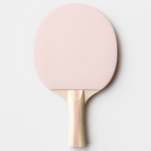 Pala De Ping Pong Color Sólido Melocotón Pastel Suave