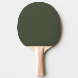 Pala De Ping Pong Color sólido verde rígido