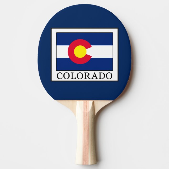 Pala De Ping Pong Colorado (Anverso)