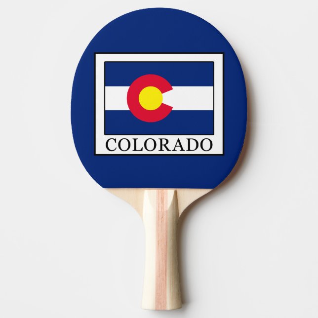Pala De Ping Pong Colorado (Anverso)