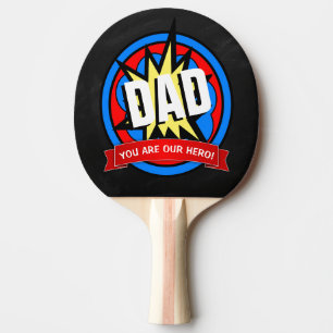 Pala De Ping Pong ¡Cómic, eres nuestro héroe! Papá