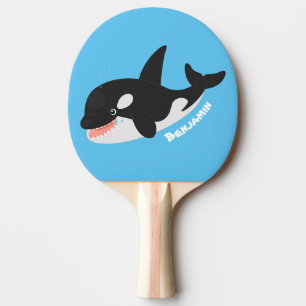 Pala De Ping Pong Cómico asesino ballena orca personalizado lindo il